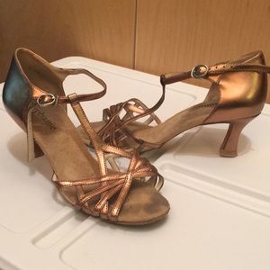 Professional Latin dance shoes
